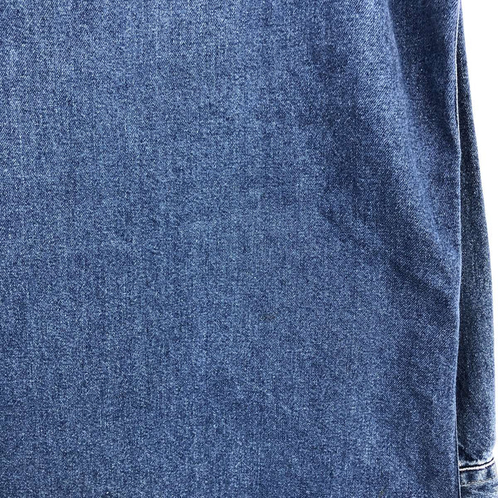 Carhartt Long-Sleeve Western Shirt, Men's Size L (approx.) unclear blue type Vintage Second Hand