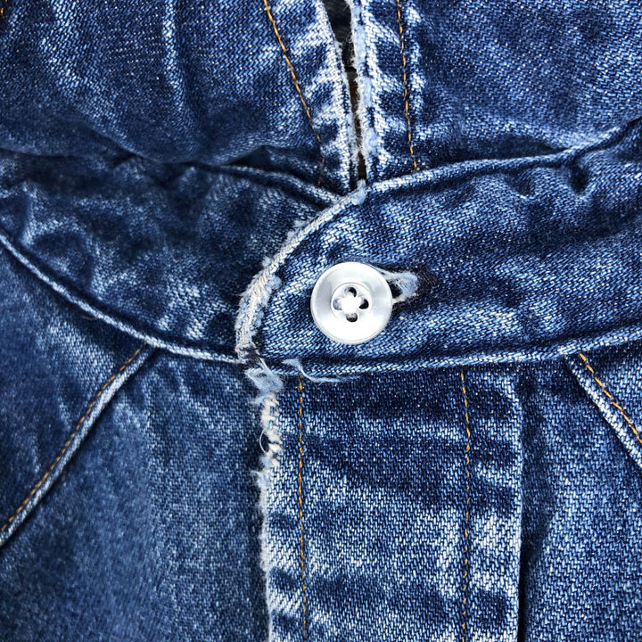 Carhartt plain long-sleeved Western shirt, men's size XL. unclear blue type Vintage Second Hand