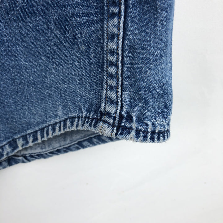 Carhartt plain long-sleeved Western shirt, men's size XL. unclear blue type Vintage Second Hand