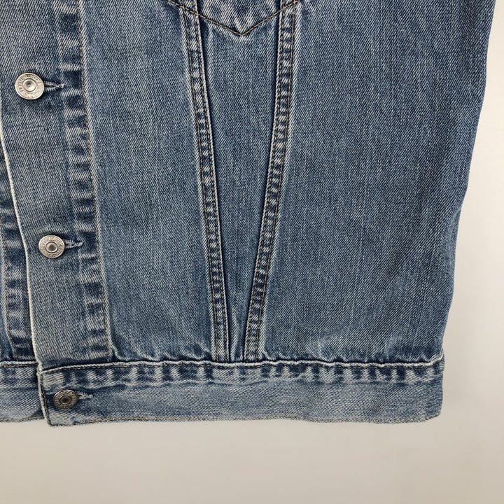 Levi's Euro Model Denim Vest, Men's Size XL (approx.) cotton blue type Vintage Second Hand