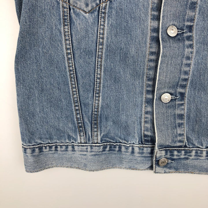 Levi's Euro Model Denim Vest, Men's Size XL (approx.) cotton blue type Vintage Second Hand
