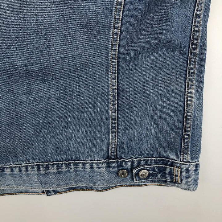 Levi's Euro Model Denim Vest, Men's Size XL (approx.) cotton blue type Vintage Second Hand