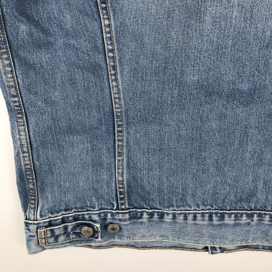 Levi's Euro Model Denim Vest, Men's Size XL (approx.) cotton blue type Vintage Second Hand