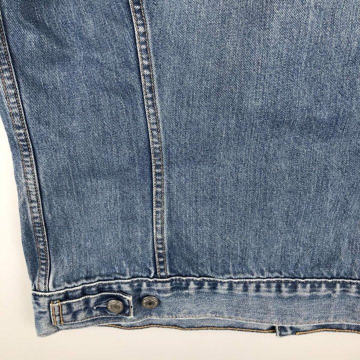 Levi's Euro Model Denim Vest, Men's Size XL (approx.) cotton blue type Vintage Second Hand