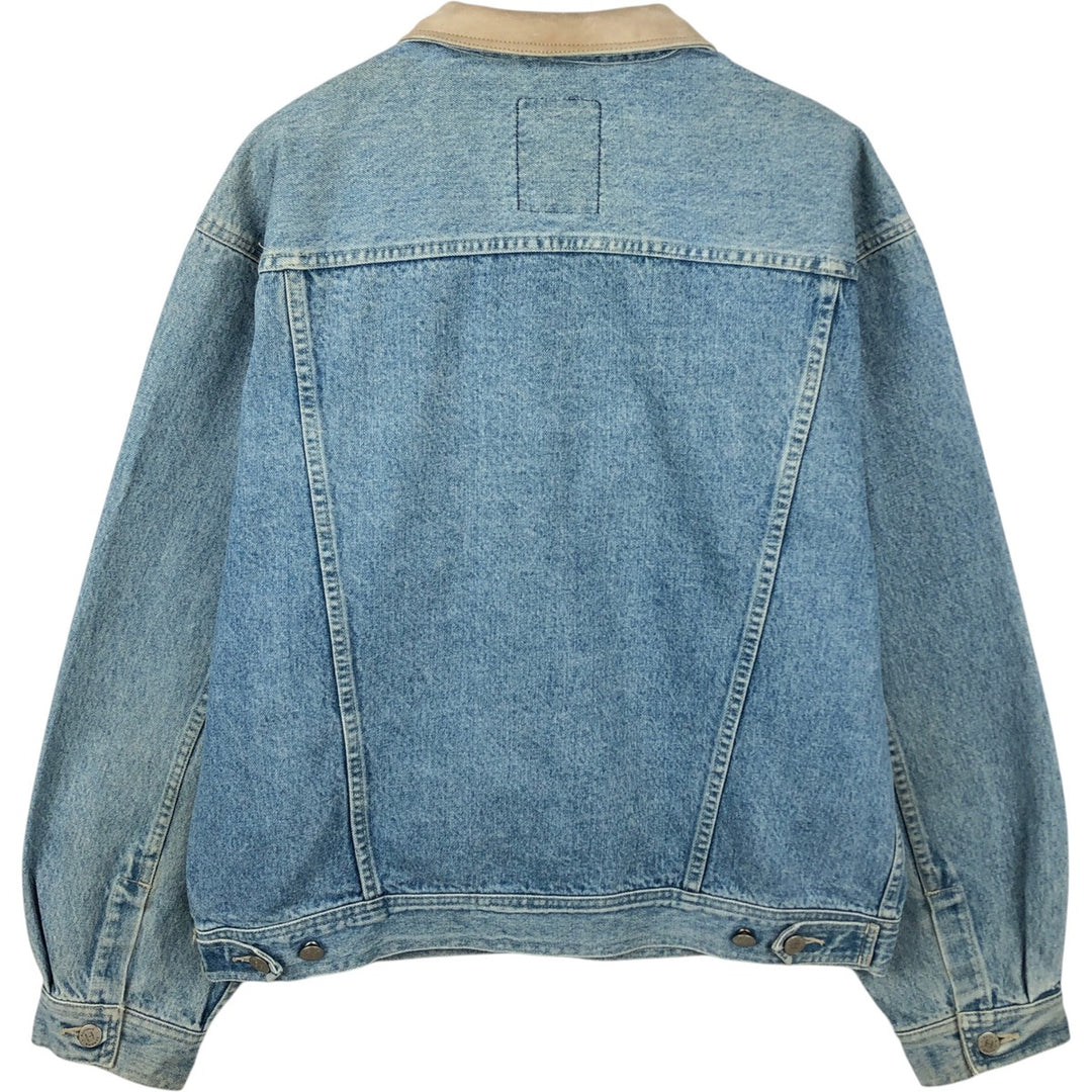 1980'S Banana Republic Denim Jacket (Men's Size L equivalent) Vintage cotton blue type Vintage Second Hand