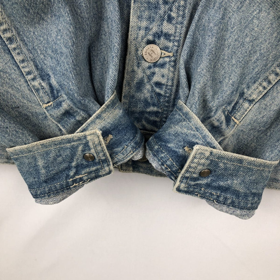 1980'S Banana Republic Denim Jacket (Men's Size L equivalent) Vintage cotton blue type Vintage Second Hand