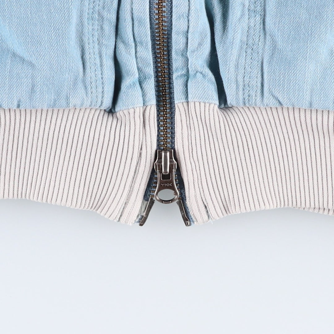Lacoste denim blouson, men's size L (approx.) cotton blue type Vintage Second Hand