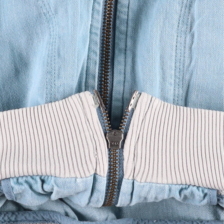 Lacoste denim blouson, men's size L (approx.) cotton blue type Vintage Second Hand