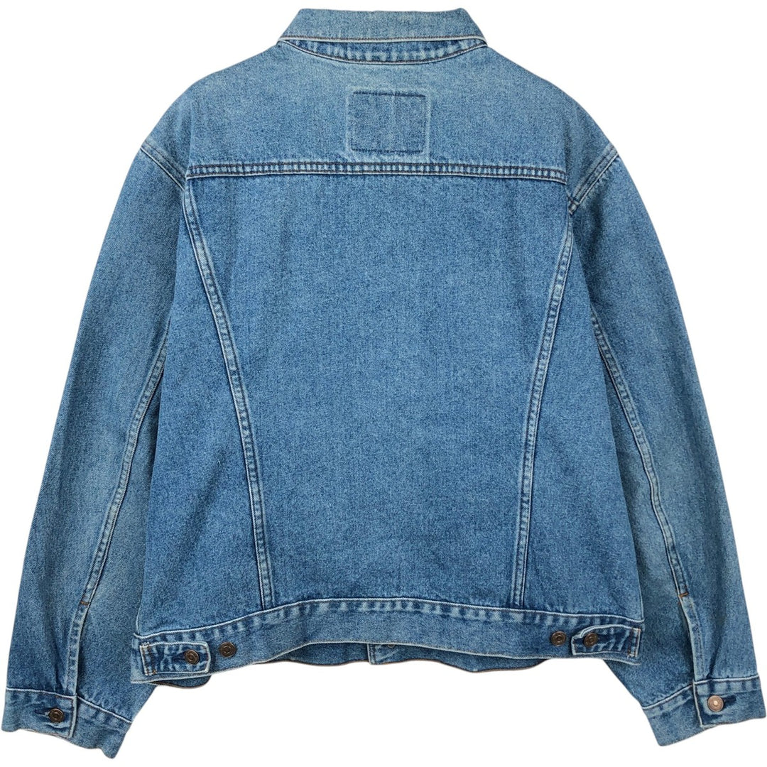 Levi's 75515-0212 Orange Tab Denim Jacket, Men's Size XL (Equivalent), Vintage unclear blue type Vintage Second Hand