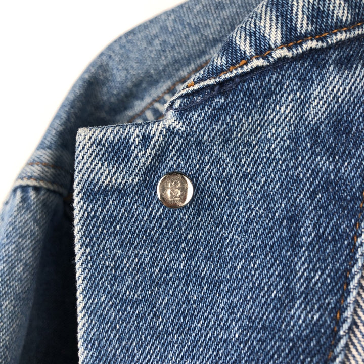 Levi's 75515-0212 Orange Tab Denim Jacket, Men's Size XL (Equivalent), Vintage unclear blue type Vintage Second Hand