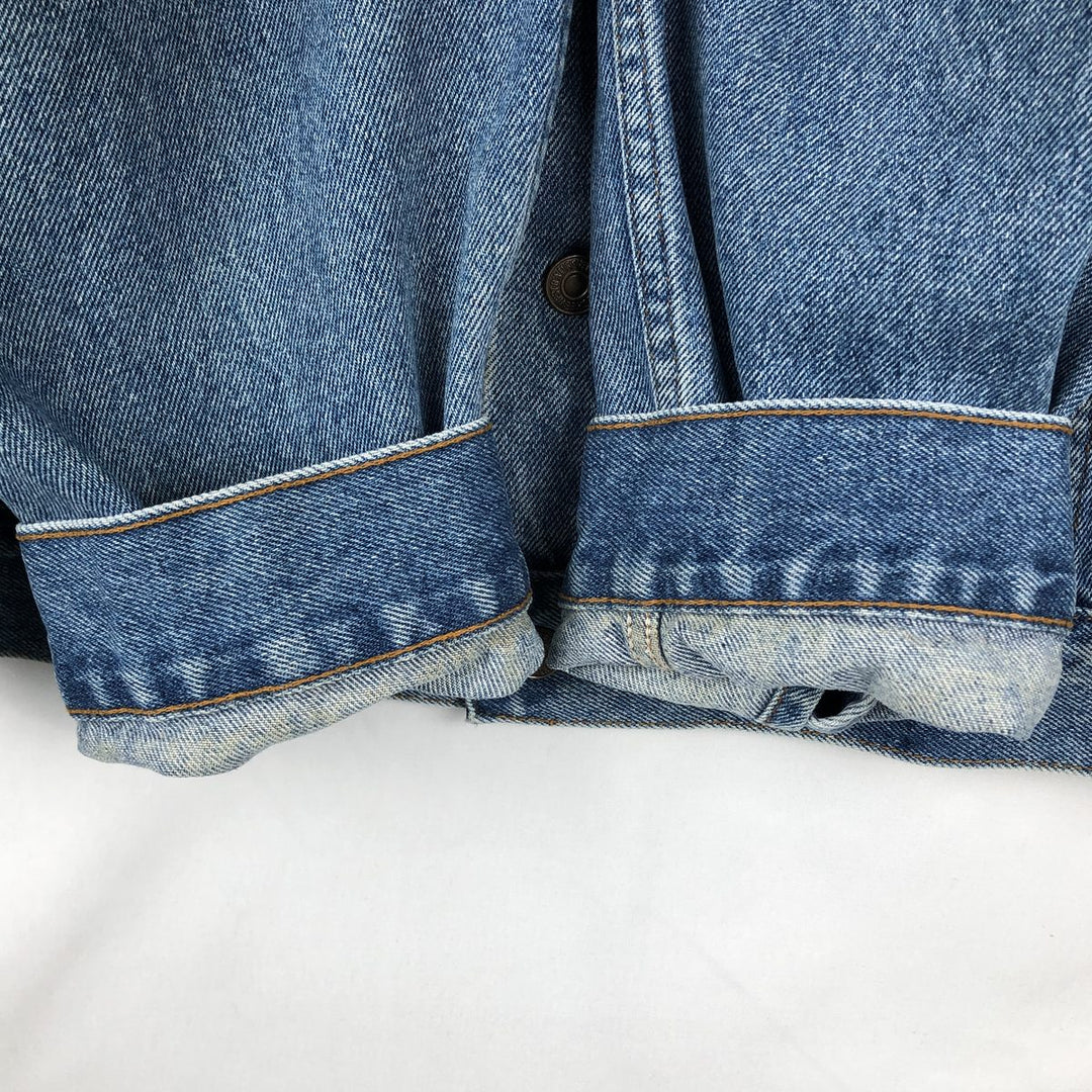 Levi's 75515-0212 Orange Tab Denim Jacket, Men's Size XL (Equivalent), Vintage unclear blue type Vintage Second Hand