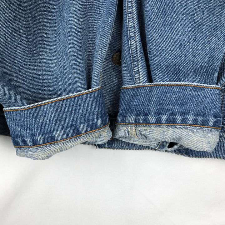 Levi's 75515-0212 Orange Tab Denim Jacket, Men's Size XL (Equivalent), Vintage unclear blue type Vintage Second Hand
