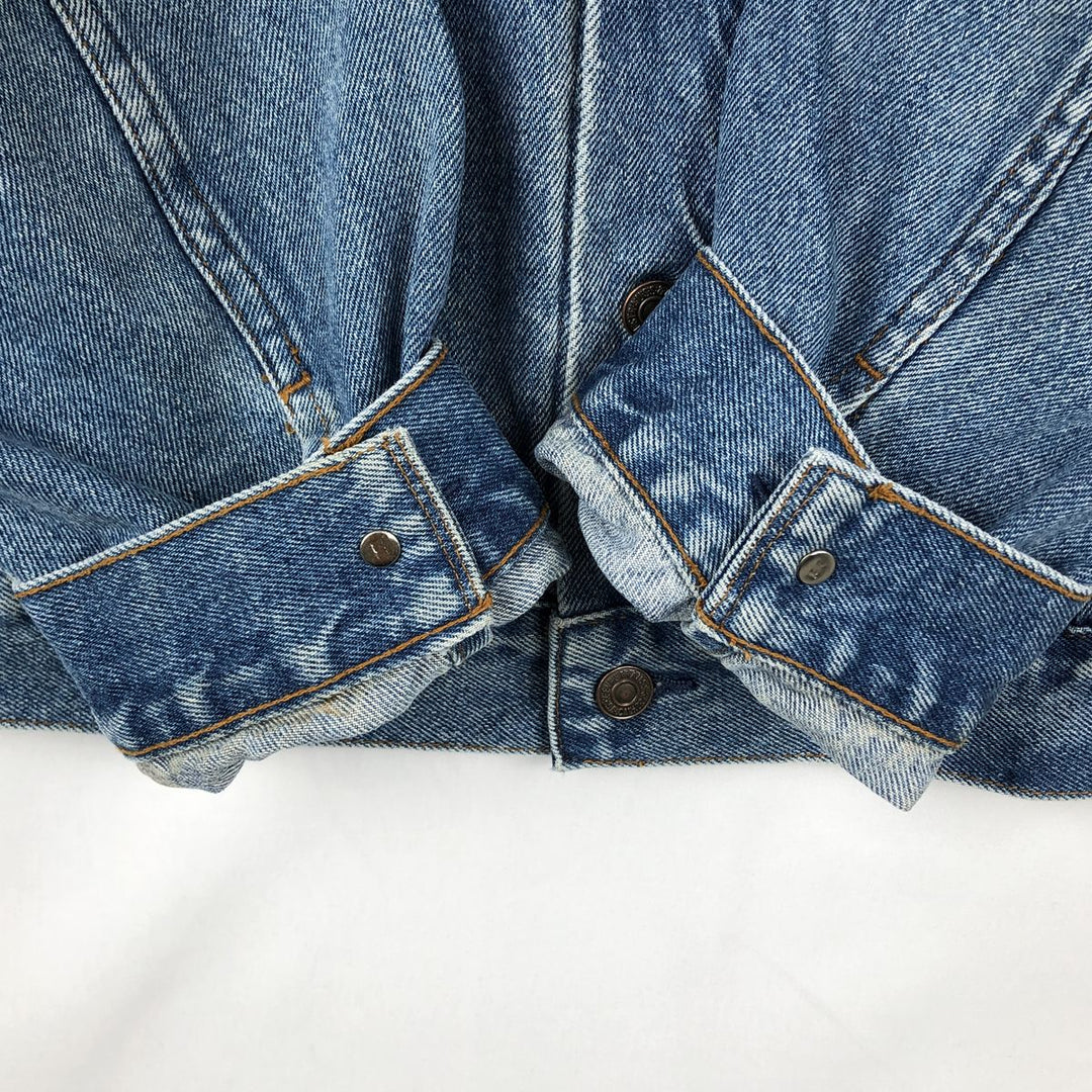 Levi's 75515-0212 Orange Tab Denim Jacket, Men's Size XL (Equivalent), Vintage unclear blue type Vintage Second Hand