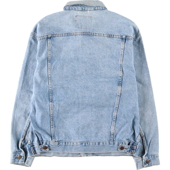 Levi's denim jacket, denim jacket, men's size XL unclear blue type Vintage Second Hand