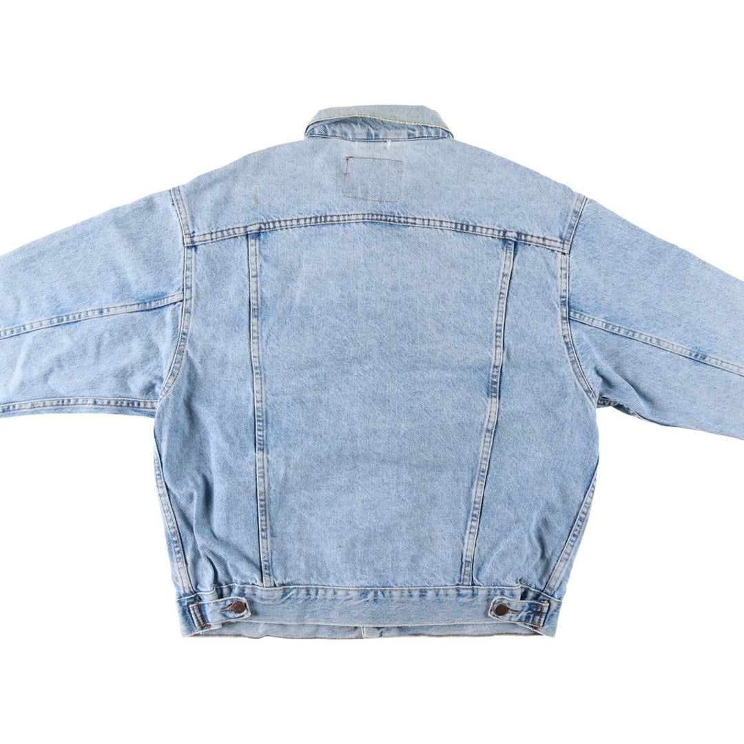 Levi's denim jacket, denim jacket, men's size XL unclear blue type Vintage Second Hand