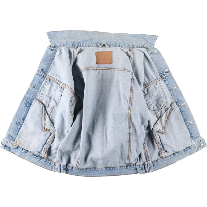 Levi's denim jacket, denim jacket, men's size XL unclear blue type Vintage Second Hand