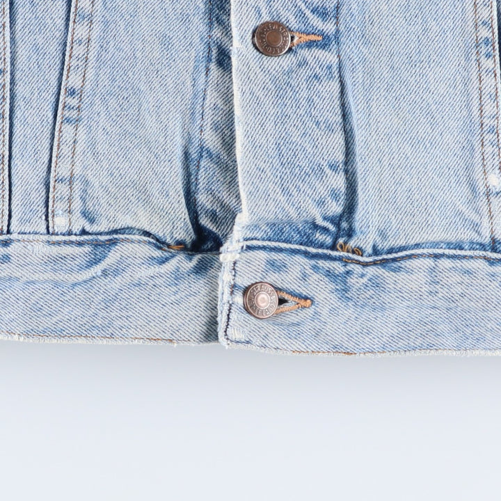 Levi's denim jacket, denim jacket, men's size XL unclear blue type Vintage Second Hand