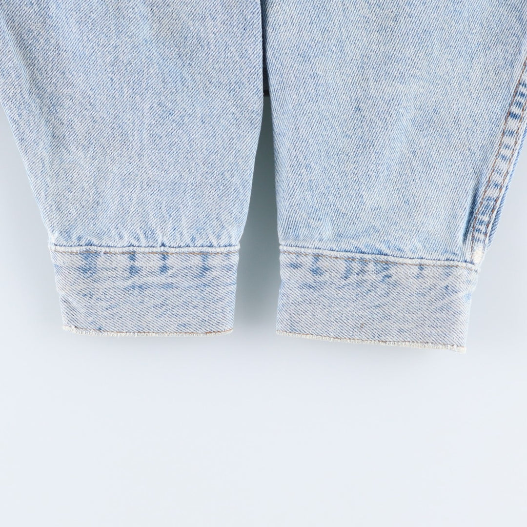 Levi's denim jacket, denim jacket, men's size XL unclear blue type Vintage Second Hand