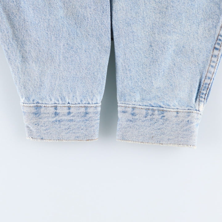 Levi's denim jacket, denim jacket, men's size XL unclear blue type Vintage Second Hand