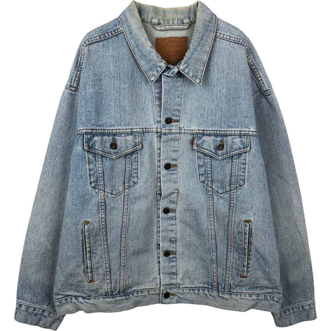 Levi's 70507-4834 Denim Jacket (Men's XXL equivalent) cotton blue type Vintage Second Hand