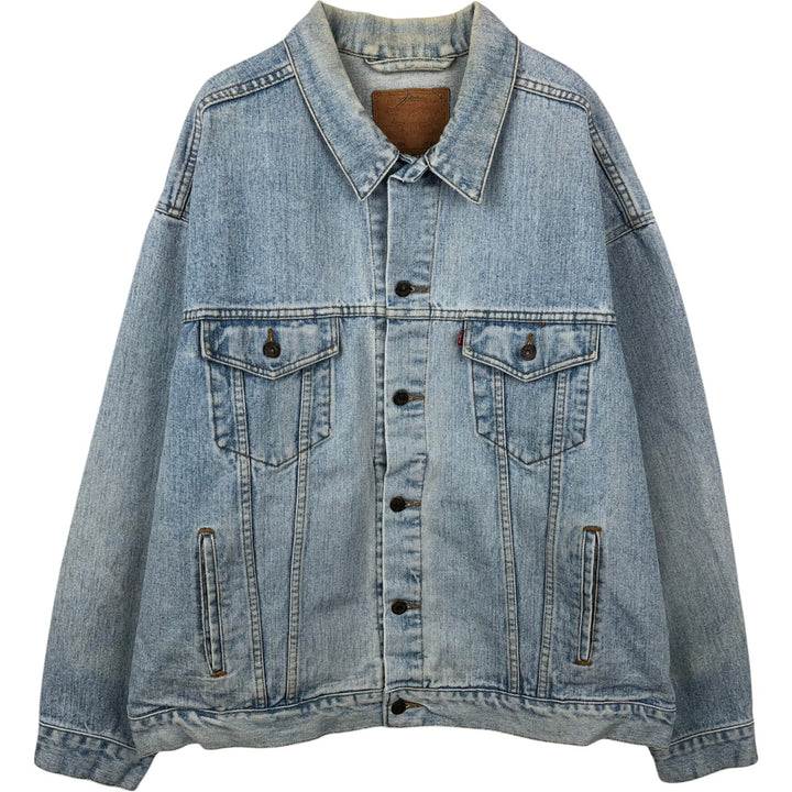 Levi's 70507-4834 Denim Jacket (Men's XXL equivalent) cotton blue type Vintage Second Hand