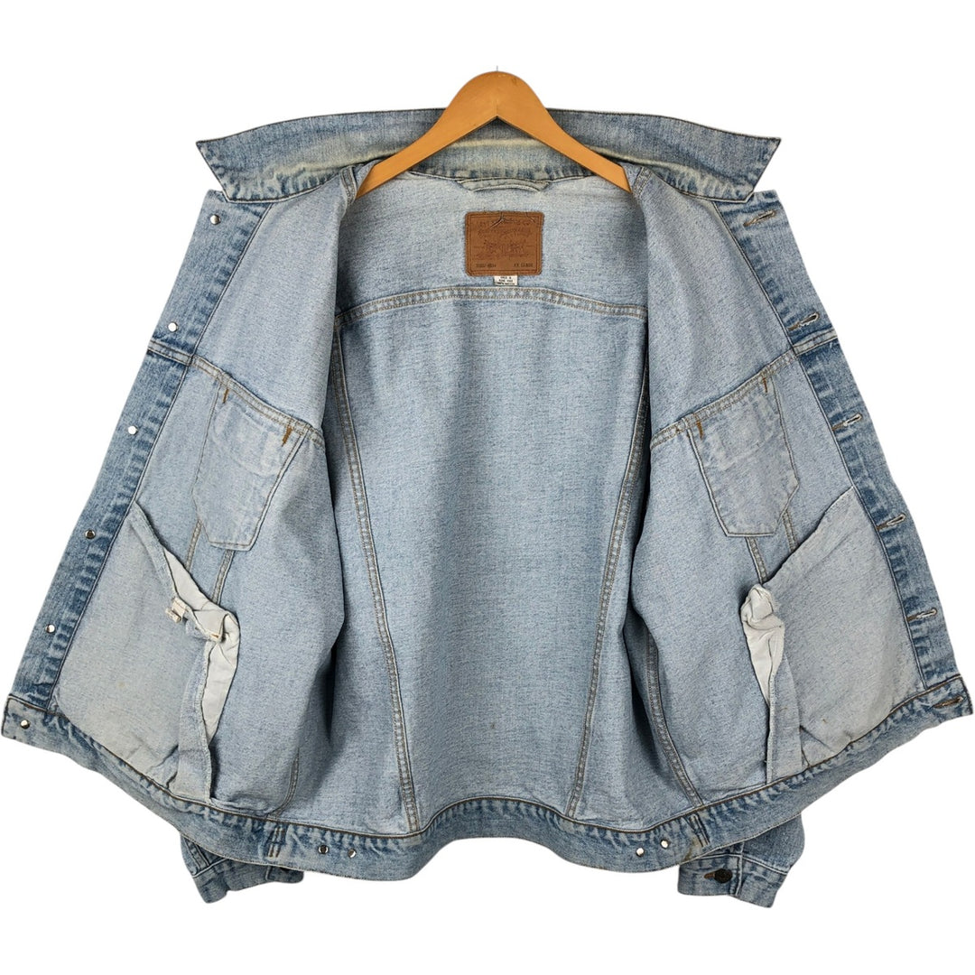 Levi's 70507-4834 Denim Jacket (Men's XXL equivalent) cotton blue type Vintage Second Hand