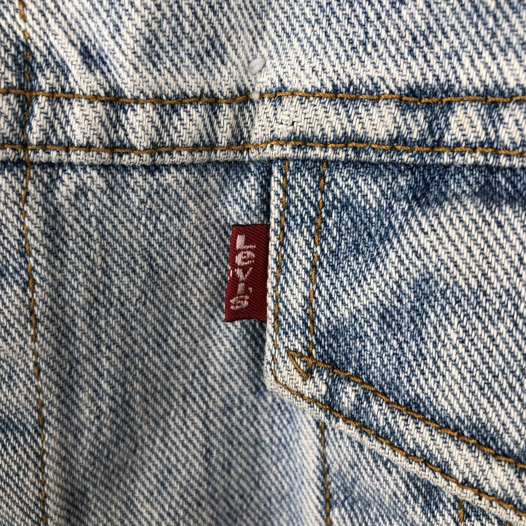 Levi's 70507-4834 Denim Jacket (Men's XXL equivalent) cotton blue type Vintage Second Hand