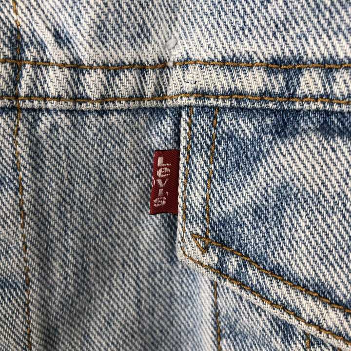 Levi's 70507-4834 Denim Jacket (Men's XXL equivalent) cotton blue type Vintage Second Hand