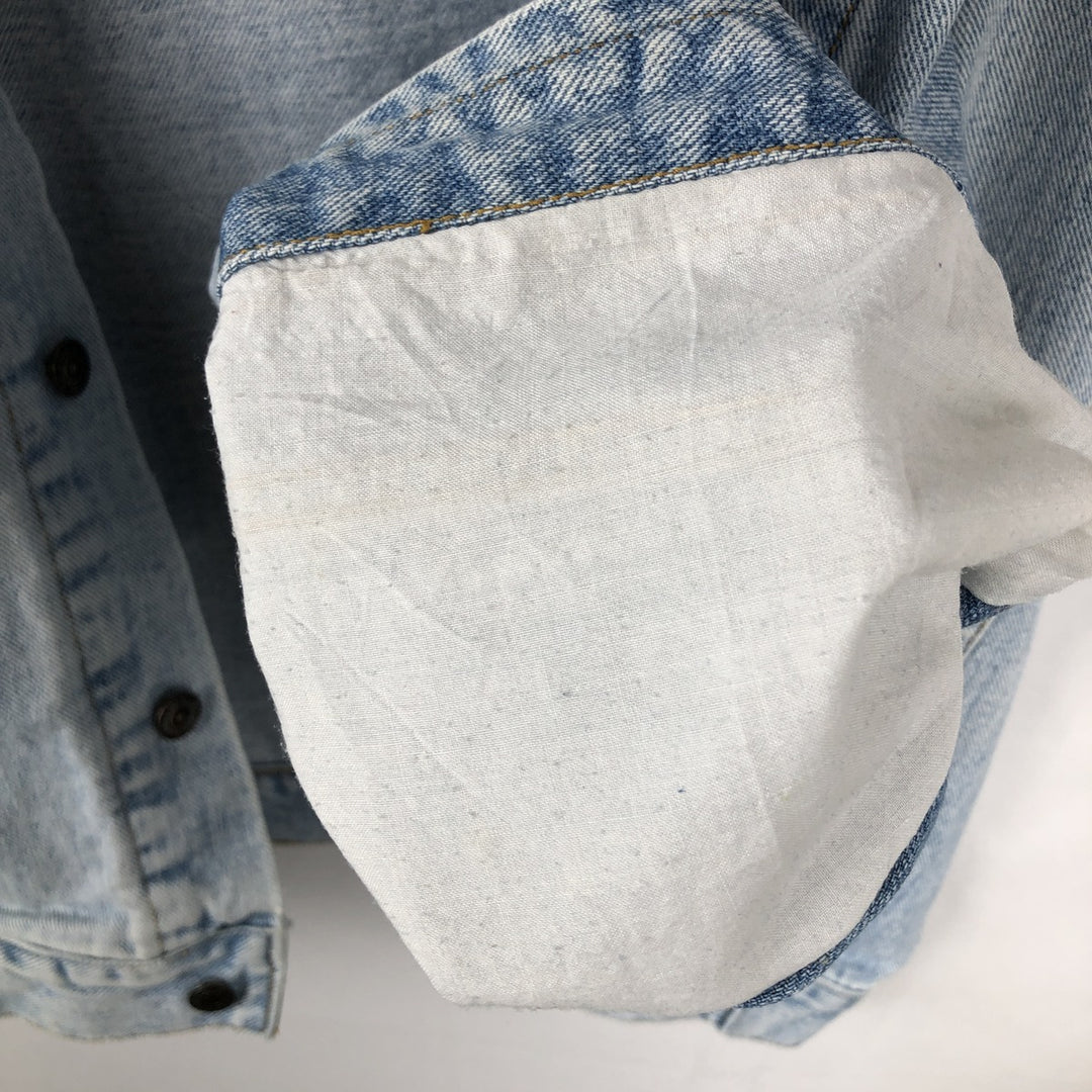 Levi's 70507-4834 Denim Jacket (Men's XXL equivalent) cotton blue type Vintage Second Hand