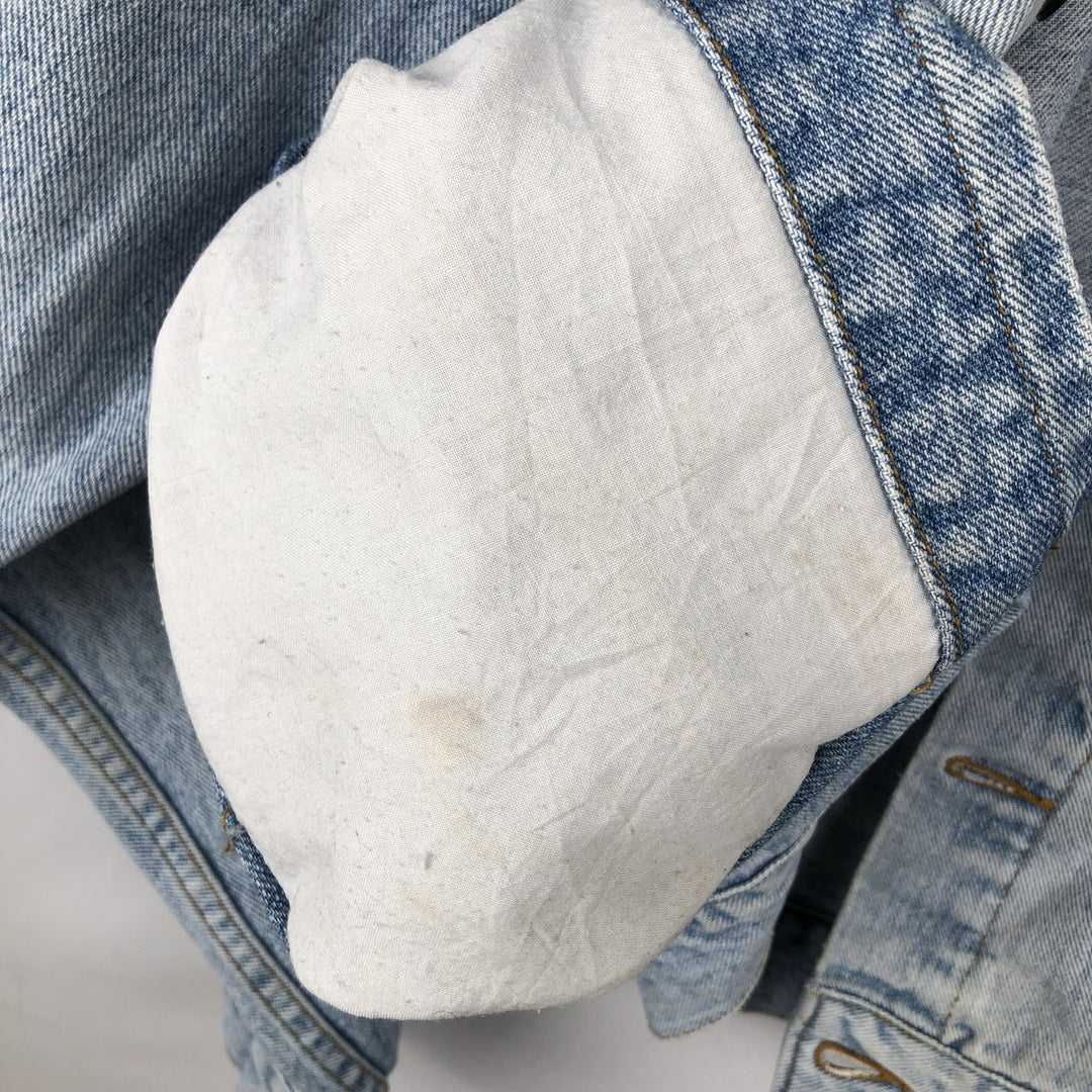 Levi's 70507-4834 Denim Jacket (Men's XXL equivalent) cotton blue type Vintage Second Hand