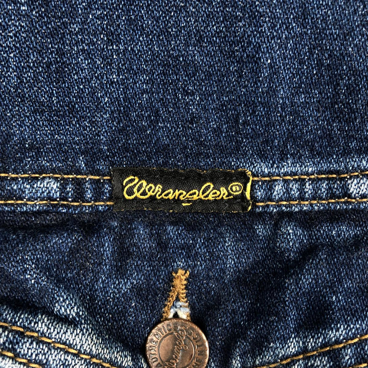 Wrangler Authentic Western Denim Jacket (Men's XXL equivalent) cotton blue type Vintage Second Hand