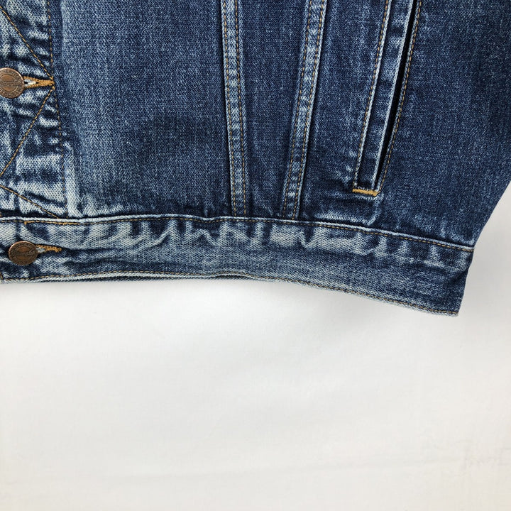 Wrangler Authentic Western Denim Jacket (Men's XXL equivalent) cotton blue type Vintage Second Hand