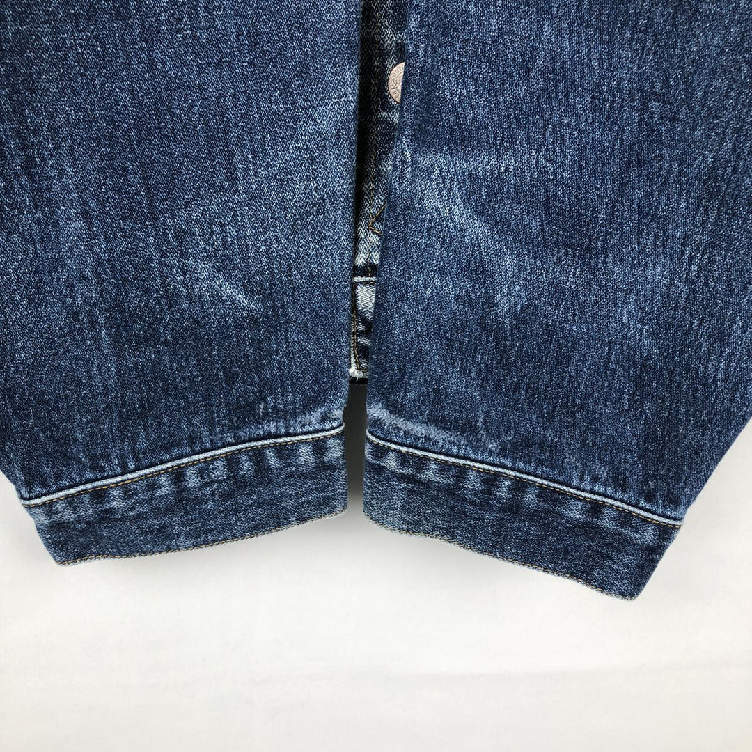 Wrangler Authentic Western Denim Jacket (Men's XXL equivalent) cotton blue type Vintage Second Hand
