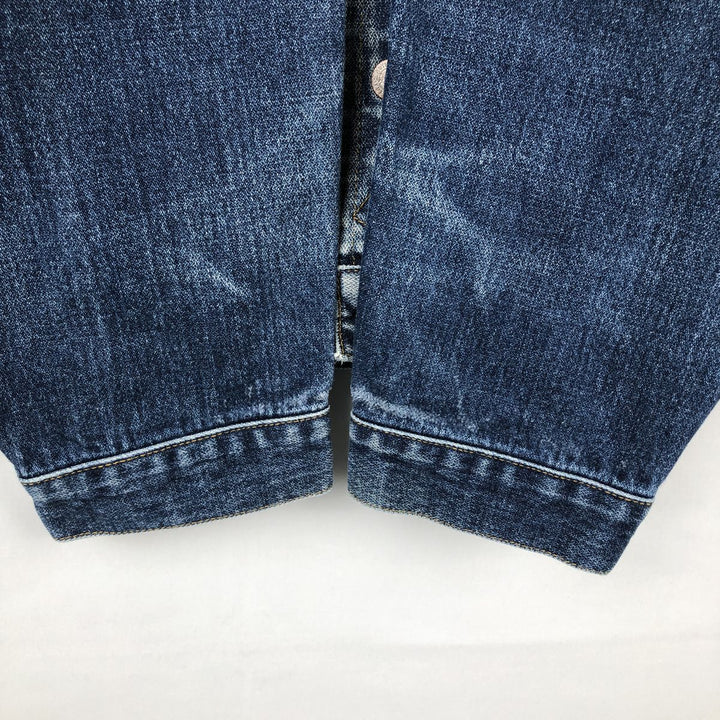 Wrangler Authentic Western Denim Jacket (Men's XXL equivalent) cotton blue type Vintage Second Hand