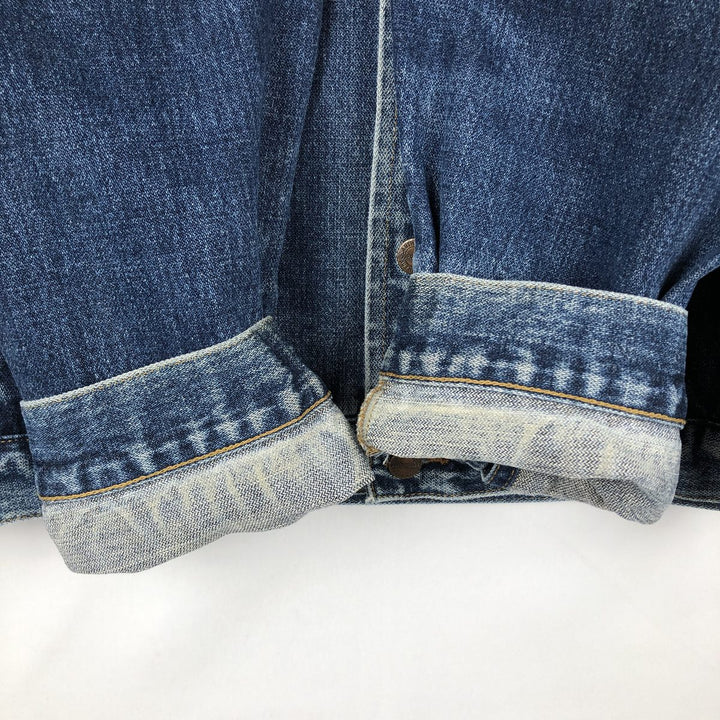 Wrangler Authentic Western Denim Jacket (Men's XXL equivalent) cotton blue type Vintage Second Hand