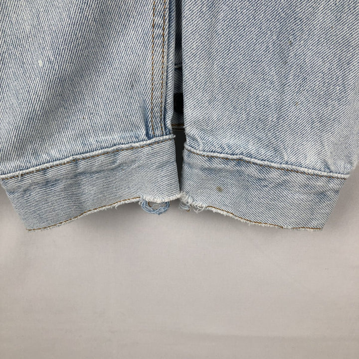 Levi's denim jacket, denim jacket, men's size L unclear blue type Vintage Second Hand