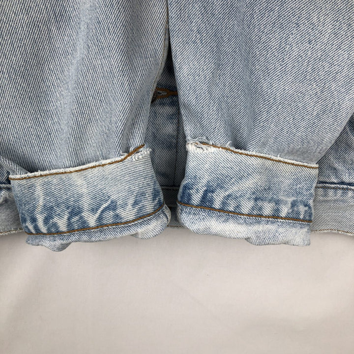 Levi's denim jacket, denim jacket, men's size L unclear blue type Vintage Second Hand