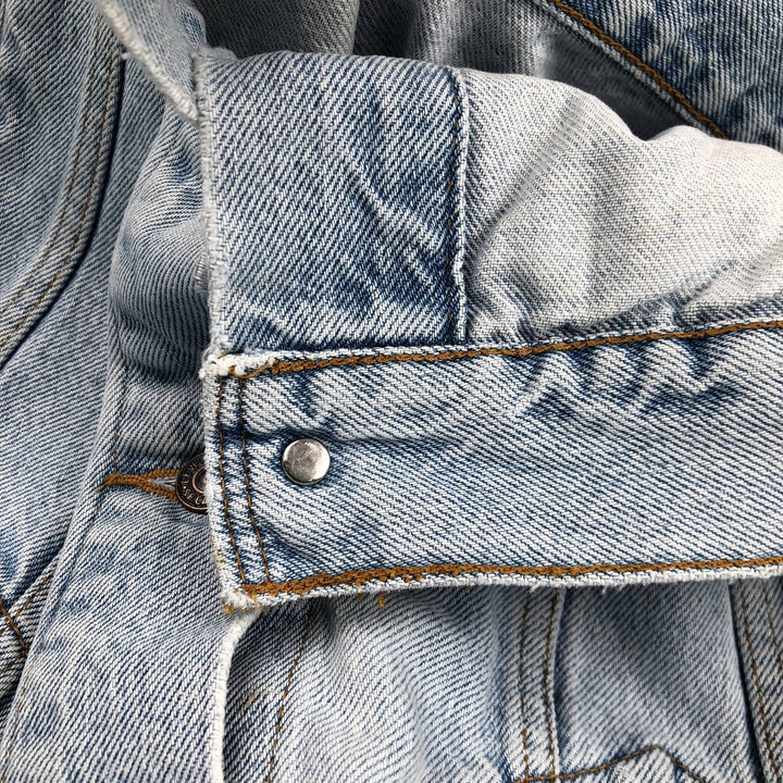 Levi's denim jacket, denim jacket, men's size L unclear blue type Vintage Second Hand
