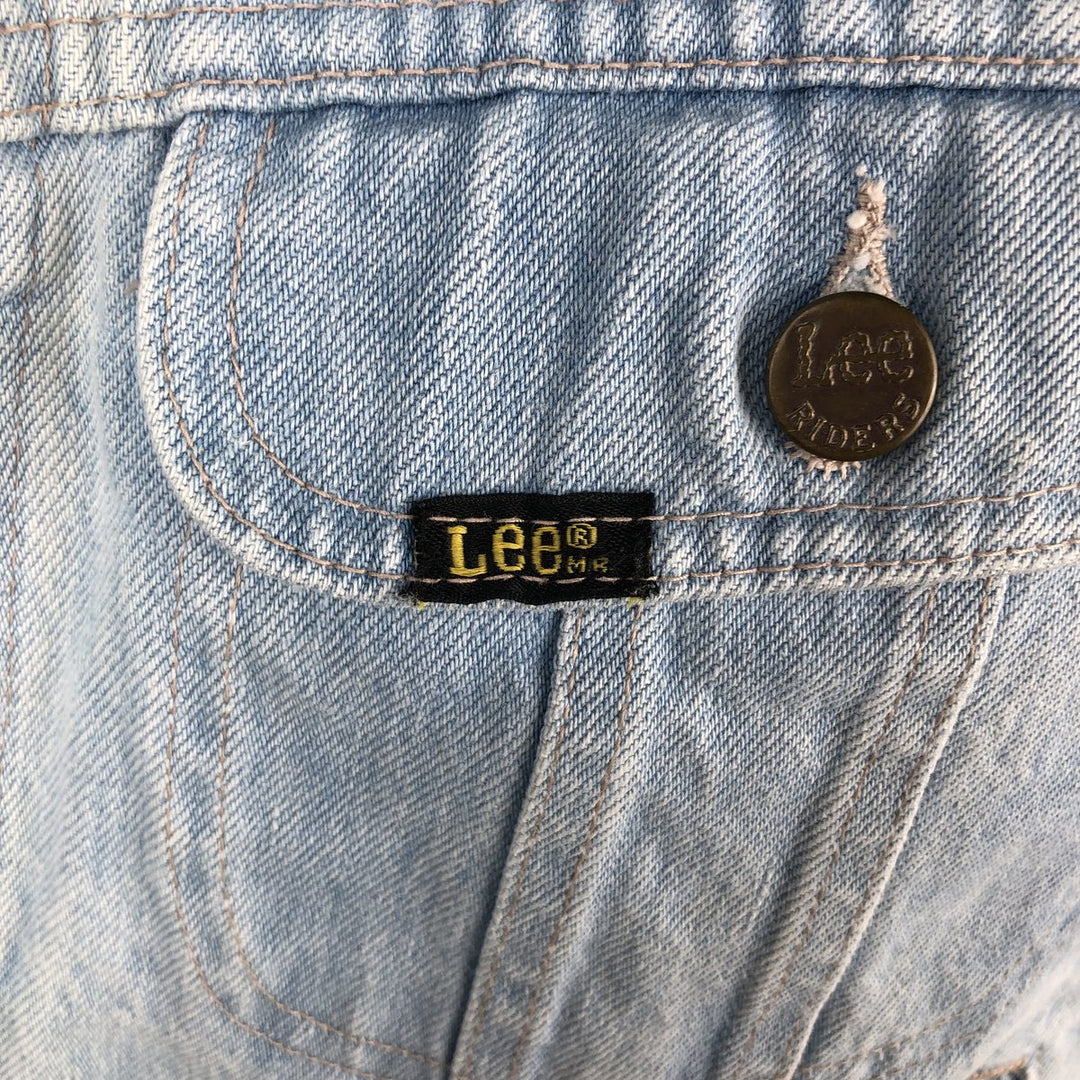 70s-80'S Lee Denim Jacket, Made in USA, Men's Size L (approx.), Vintage cotton blue type Vintage Second Hand