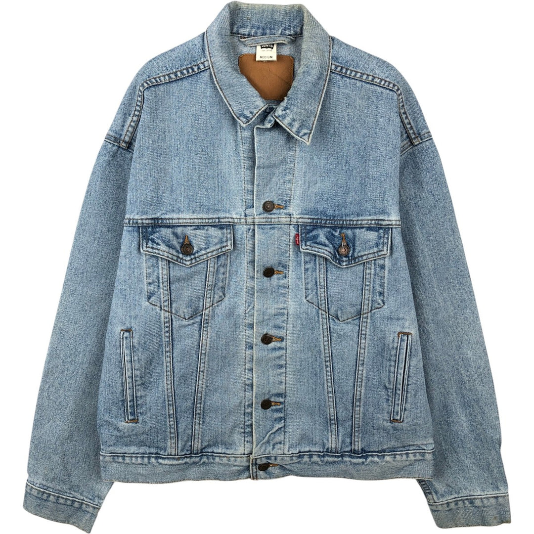 90'S Levi's 70507-4834 Denim Jacket, Men's Size Medium, Vintage cotton blue type Vintage Second Hand