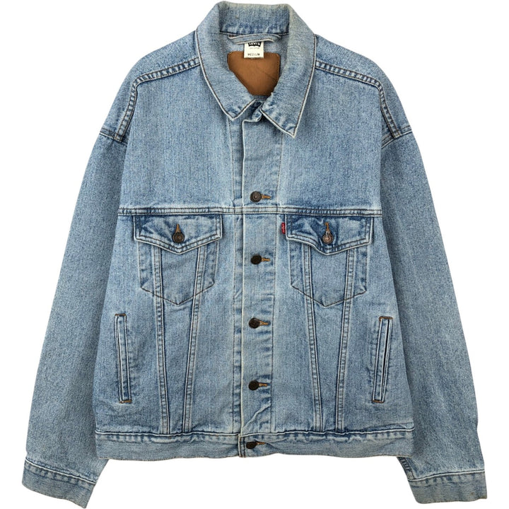 90'S Levi's 70507-4834 Denim Jacket, Men's Size Medium, Vintage cotton blue type Vintage Second Hand
