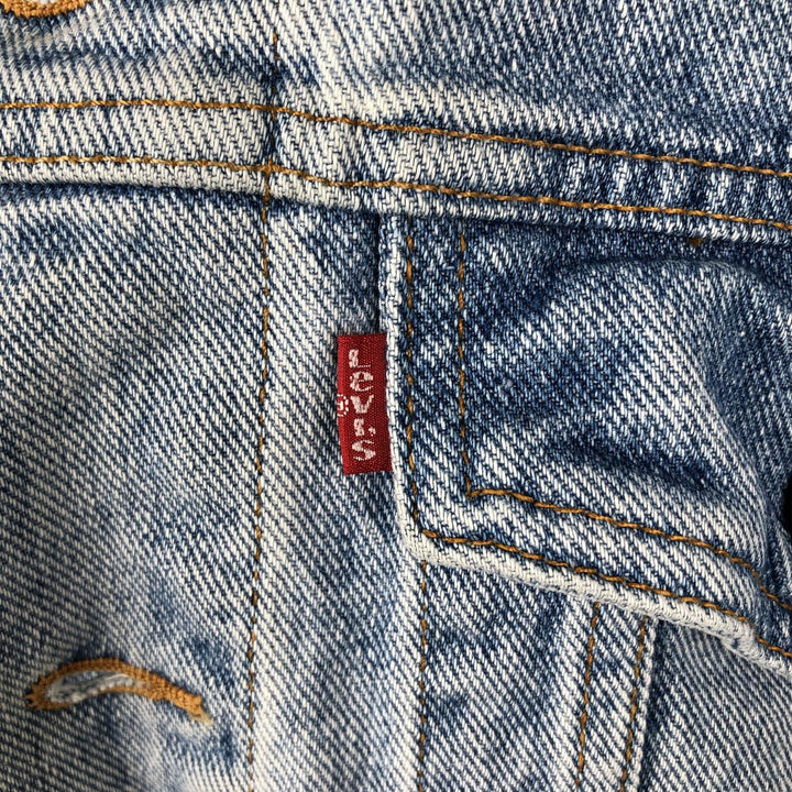 90'S Levi's 70507-4834 Denim Jacket, Men's Size Medium, Vintage cotton blue type Vintage Second Hand