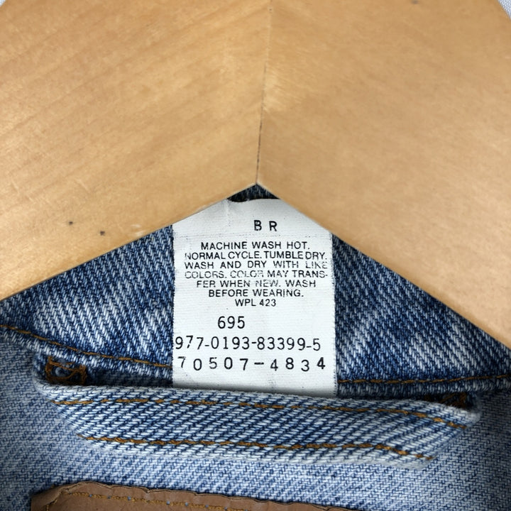 90'S Levi's 70507-4834 Denim Jacket, Men's Size Medium, Vintage cotton blue type Vintage Second Hand