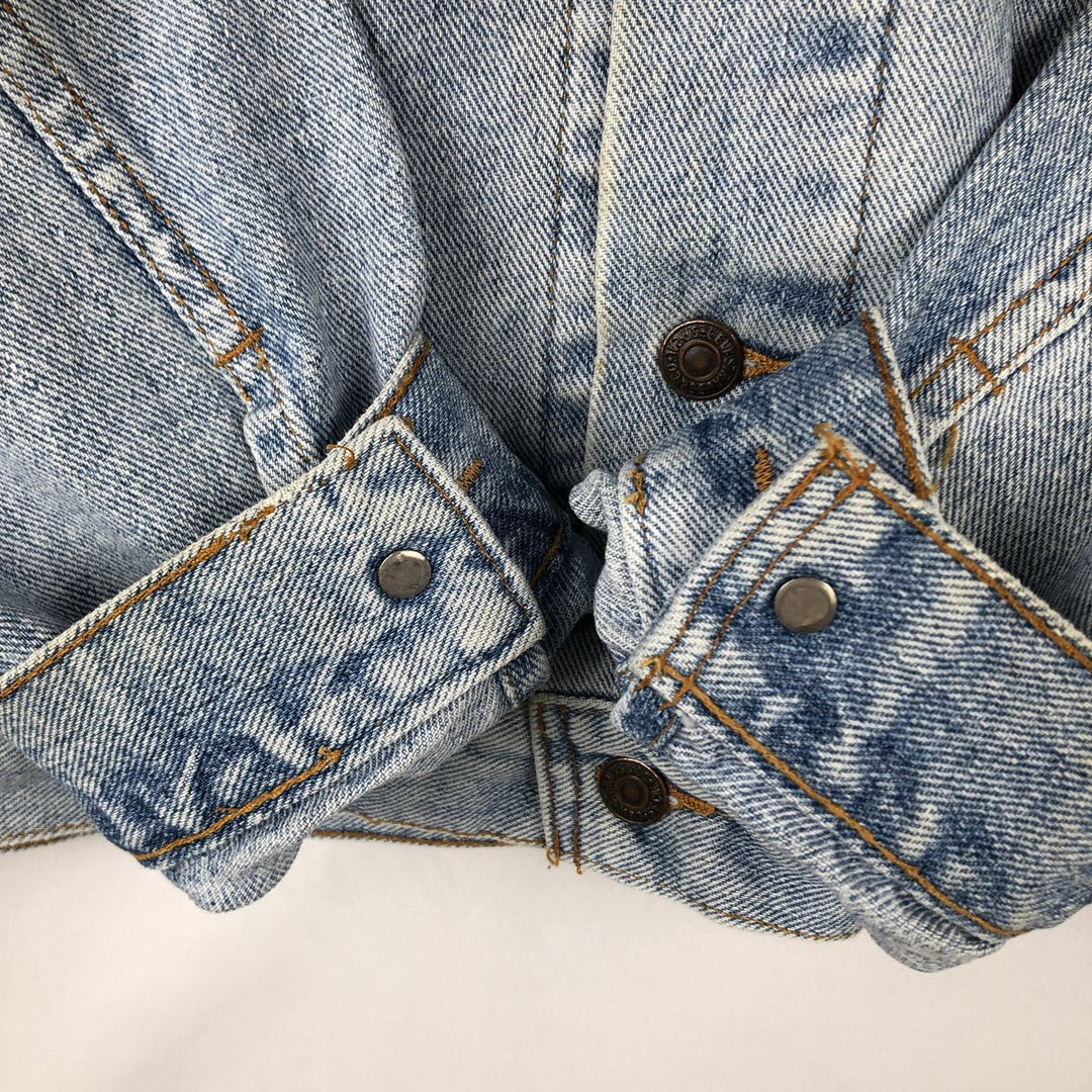90'S Levi's 70507-4834 Denim Jacket, Men's Size Medium, Vintage cotton blue type Vintage Second Hand