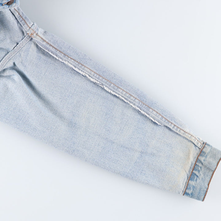 ~1990'S Levi's 75505-0212 Denim Jacket, Men's XL equivalent, Vintage cotton blue type Vintage Second Hand