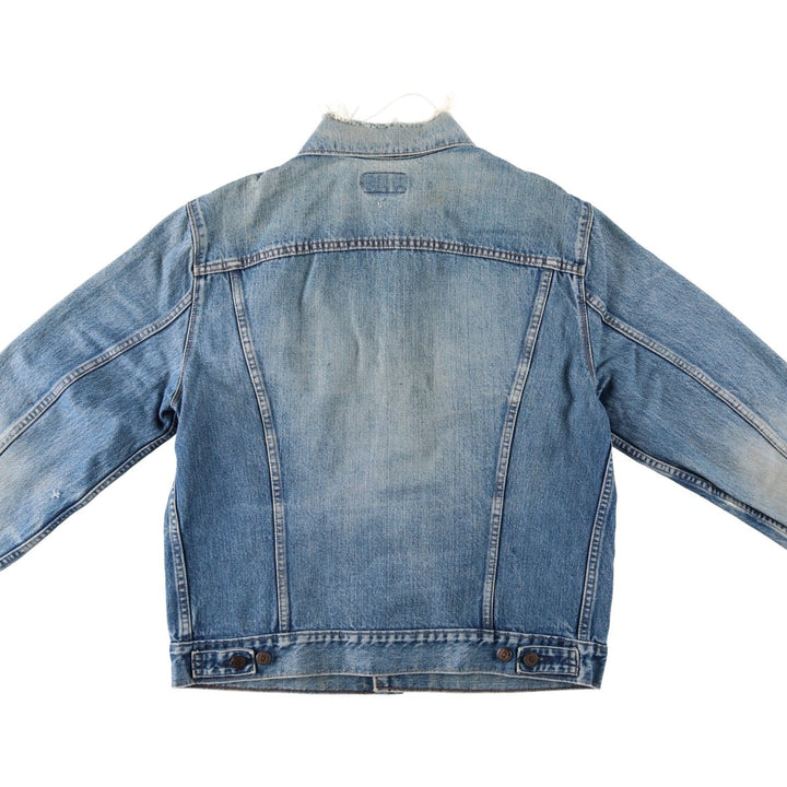 ~1980'S Levi's 75505-0217 Denim Jacket (Men's Size M, equivalent) Vintage unclear blue type Vintage Second Hand
