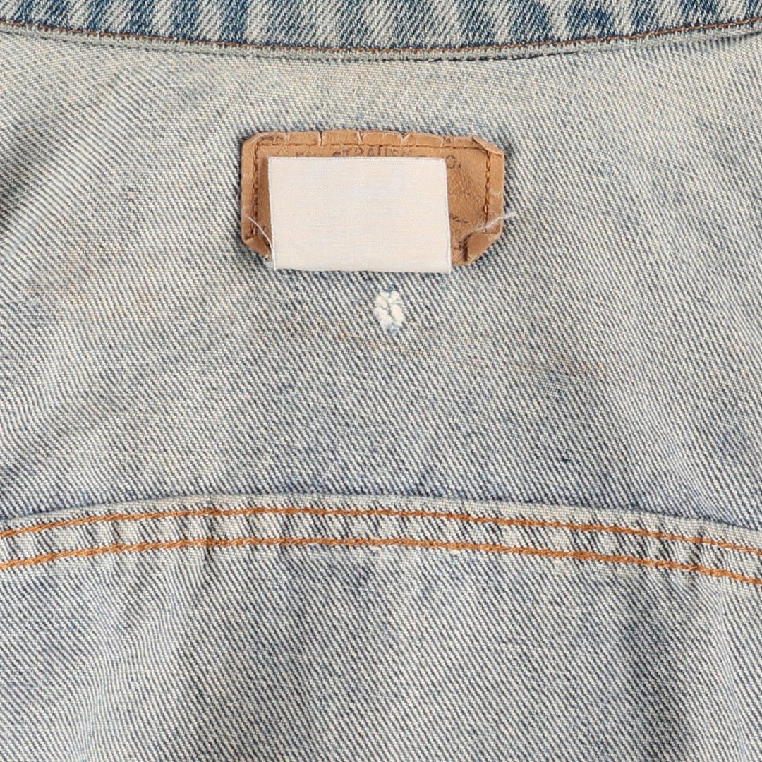 ~1980'S Levi's 75505-0217 Denim Jacket (Men's Size M, equivalent) Vintage unclear blue type Vintage Second Hand