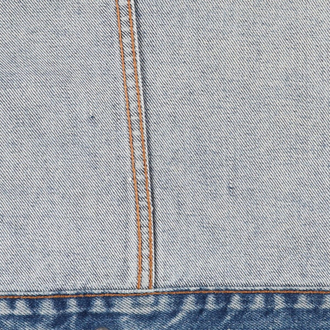 ~1980'S Levi's 75505-0217 Denim Jacket (Men's Size M, equivalent) Vintage unclear blue type Vintage Second Hand