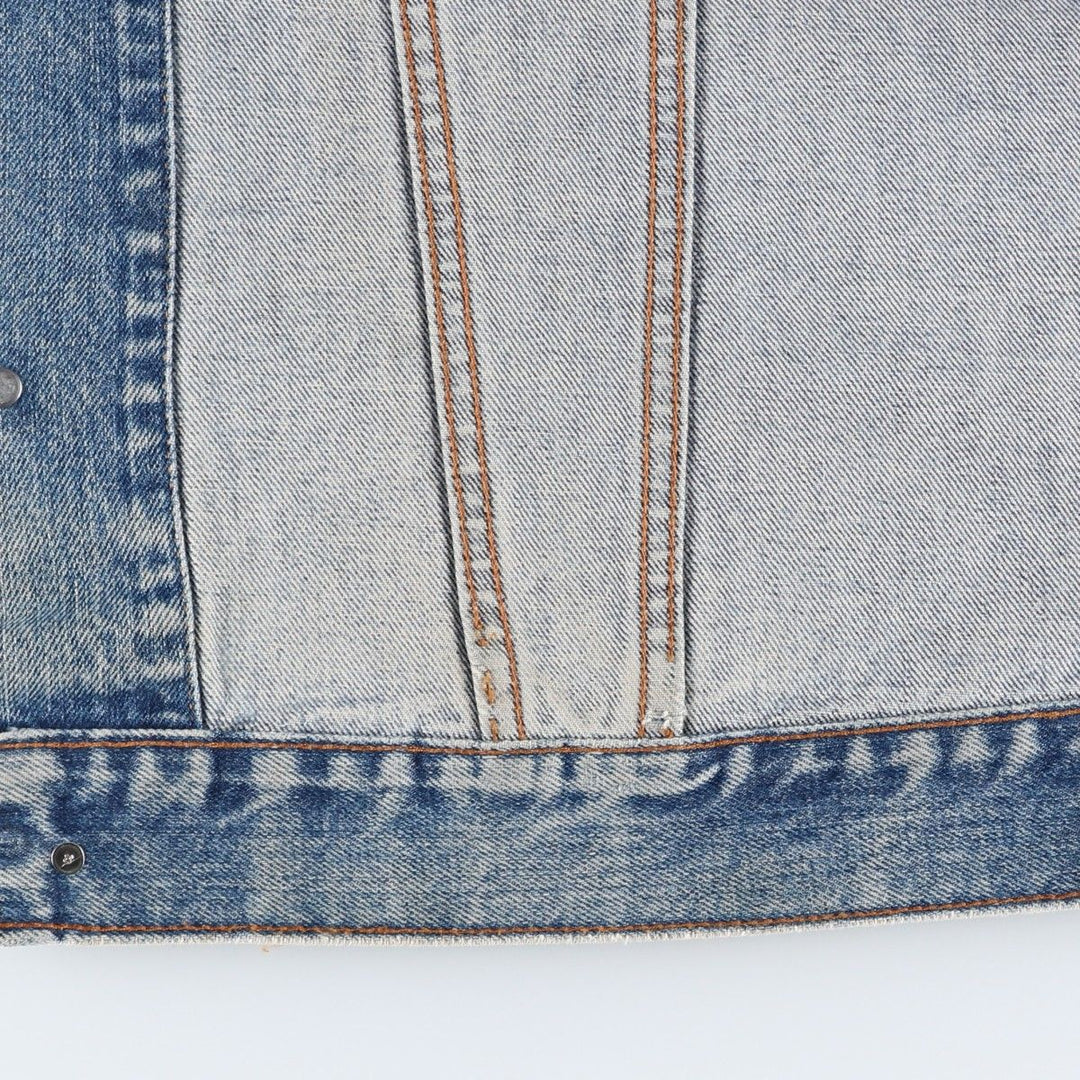 ~1980'S Levi's 75505-0217 Denim Jacket (Men's Size M, equivalent) Vintage unclear blue type Vintage Second Hand