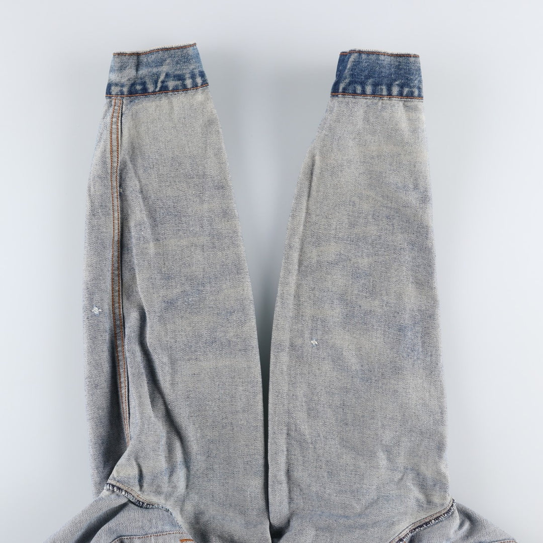 ~1980'S Levi's 75505-0217 Denim Jacket (Men's Size M, equivalent) Vintage unclear blue type Vintage Second Hand
